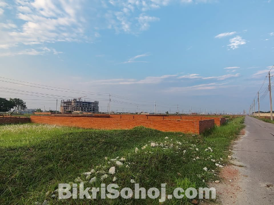 5 Katha Plot Sale Bashundhara Residential Area